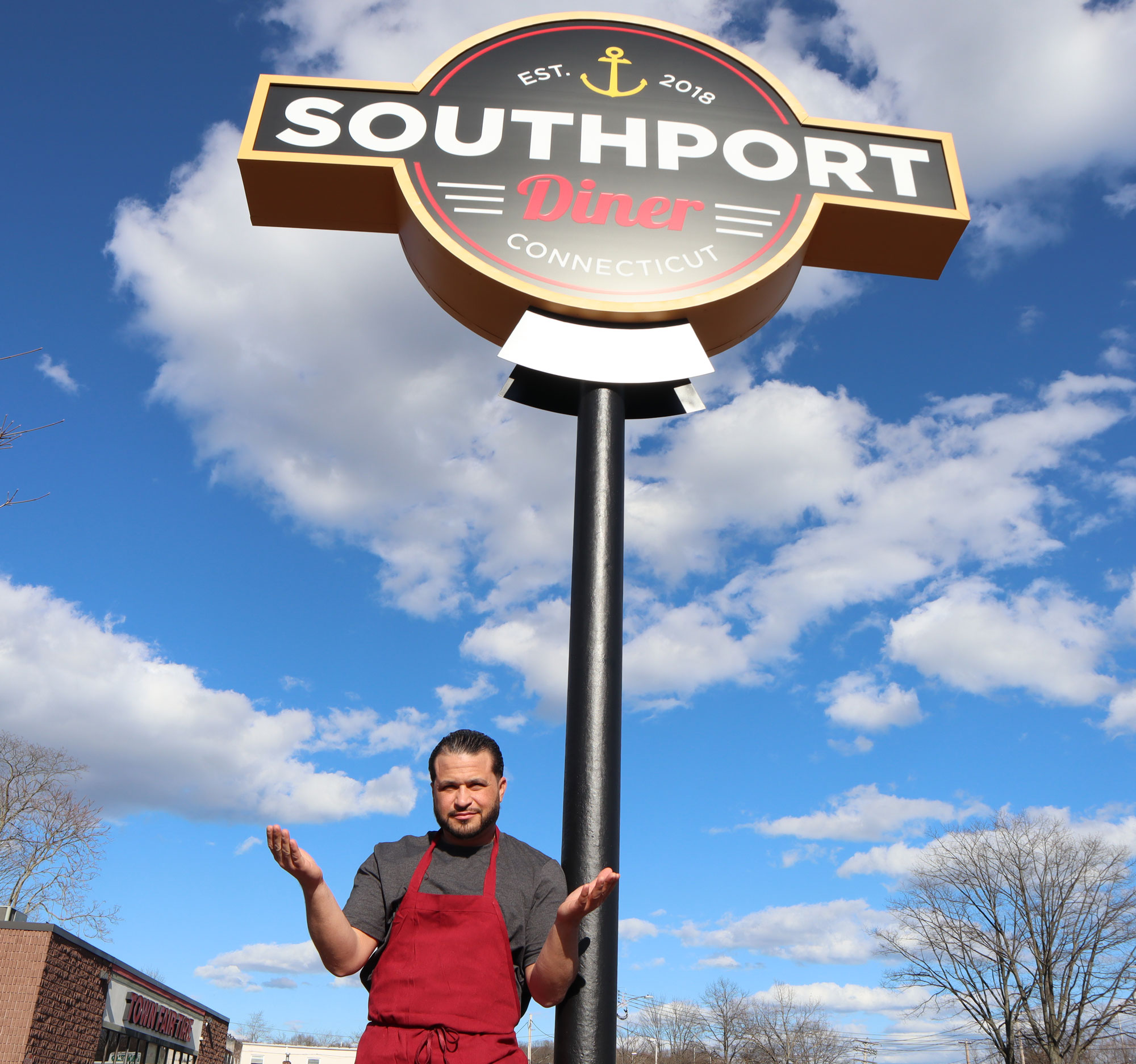 Southport Diner Sign